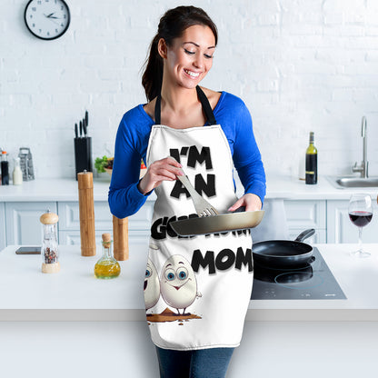 Egg Mom Funny Apron Universal Fit