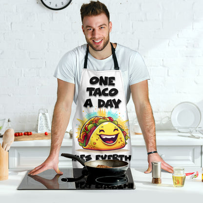 Taco Okay Funny Apron Universal Fit