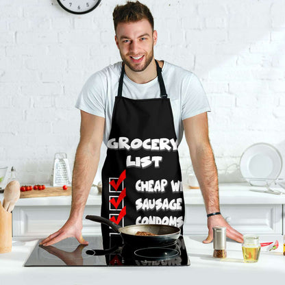 Grocery Funny Apron Universal Fit