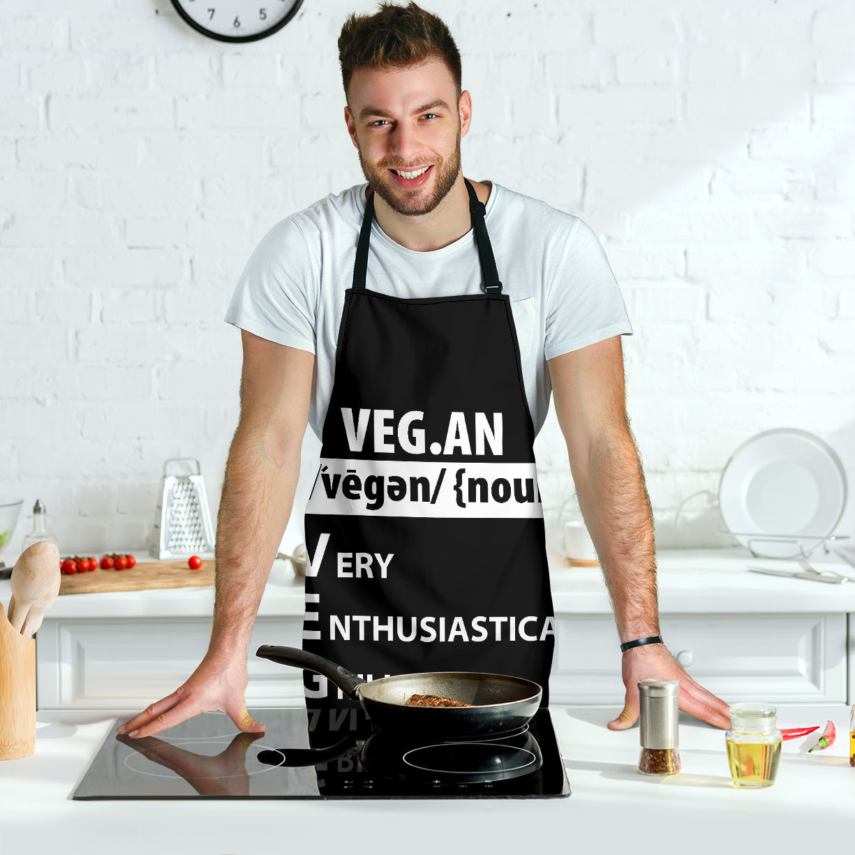 VEGAN Funny Apron Universal Fit