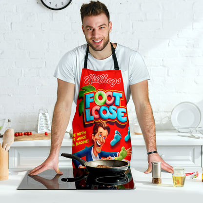 Foot Loose Funny Apron Universal Fit