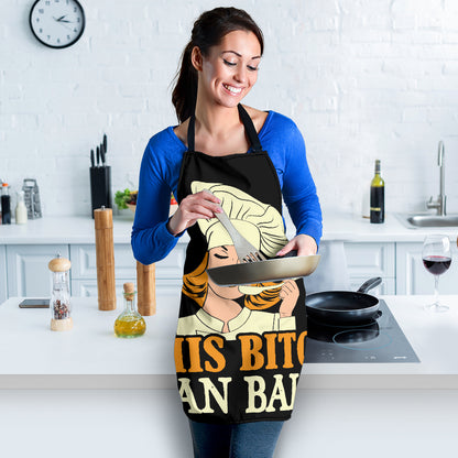 Bitch Bake Funny Apron Universal Fit