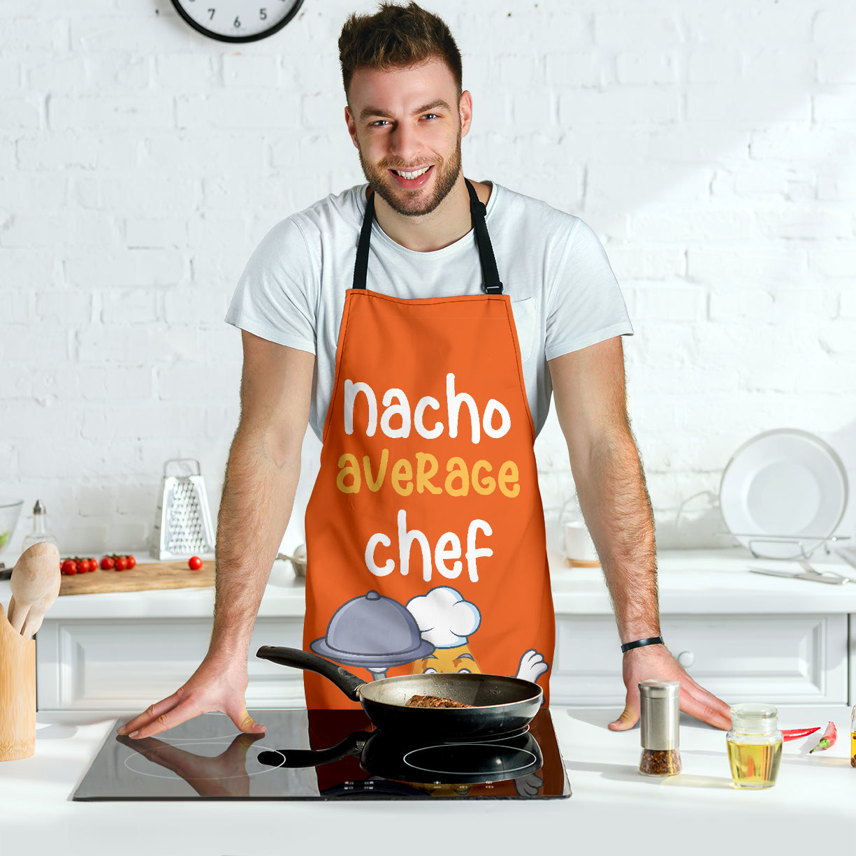 Nacho Chef Funny Apron Universal Fit