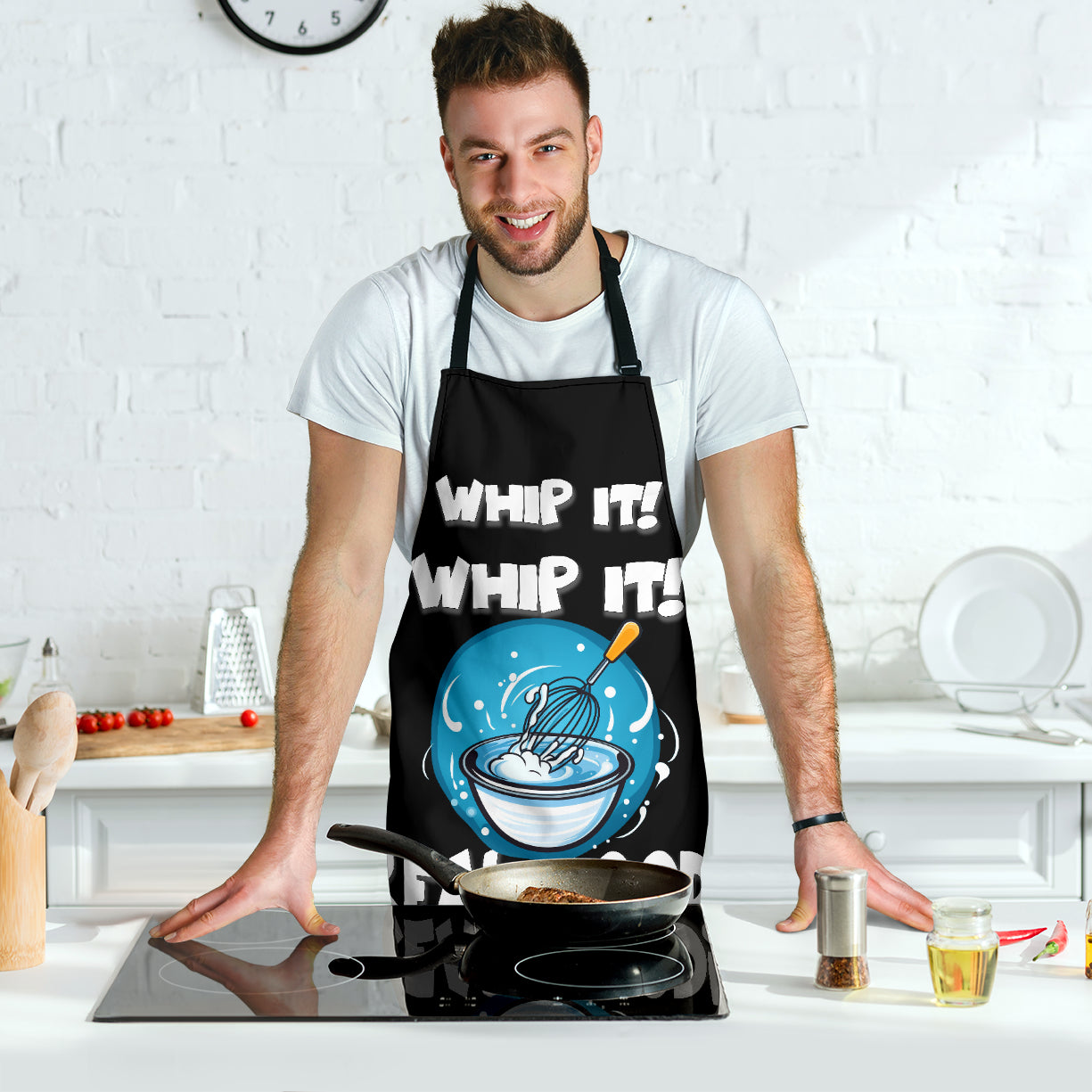 Whip it Funny Apron Universal Fit