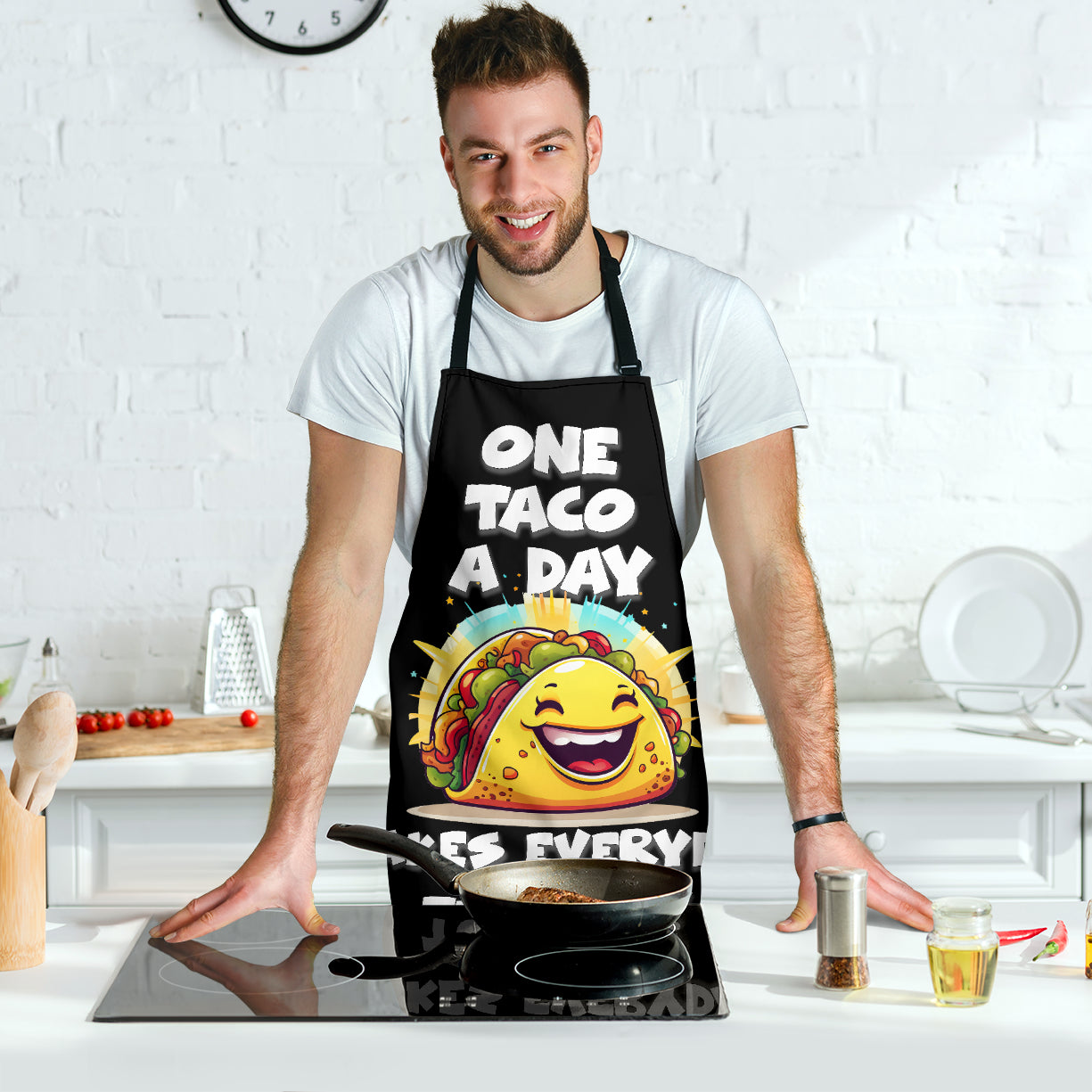 Taco Tuesday 2 Funny Apron Universal Fit