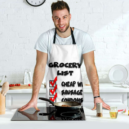 Grocery Funny Apron Universal Fit