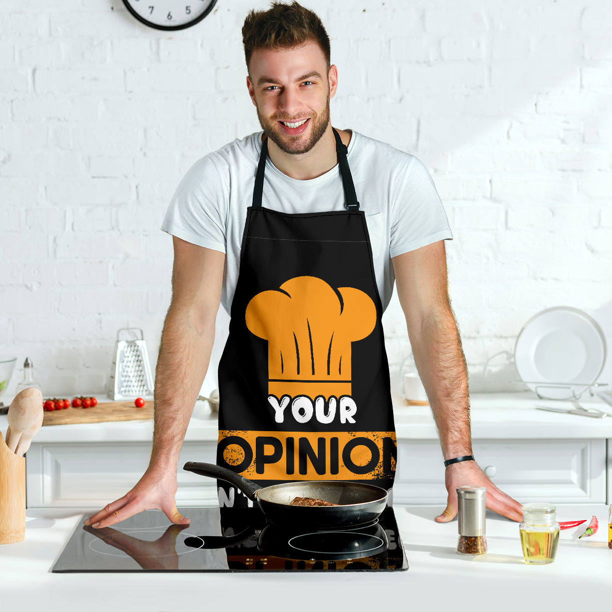 Opinion Recipe Funny Apron Universal Fit