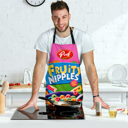 Fruity Nipples Funny Apron Universal Fit