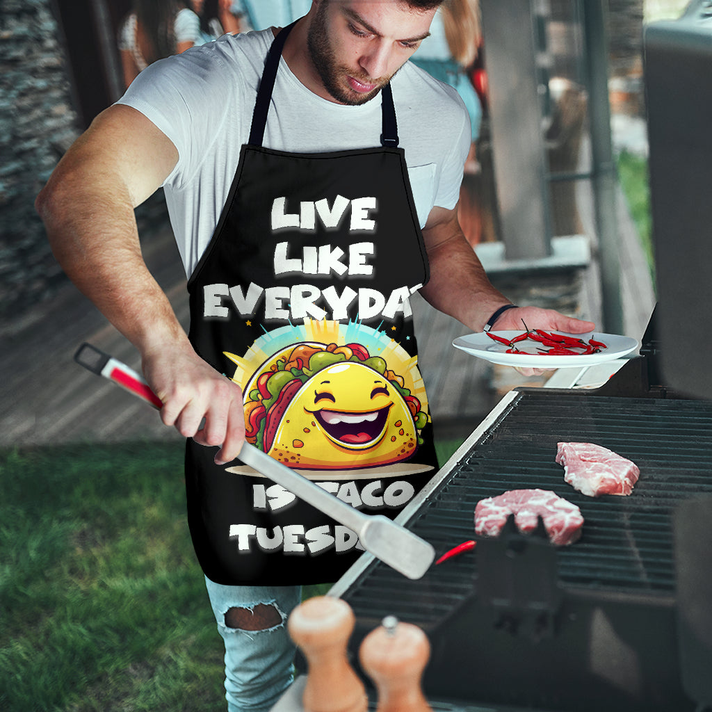 Taco Tuesday Funny Apron Universal Fit