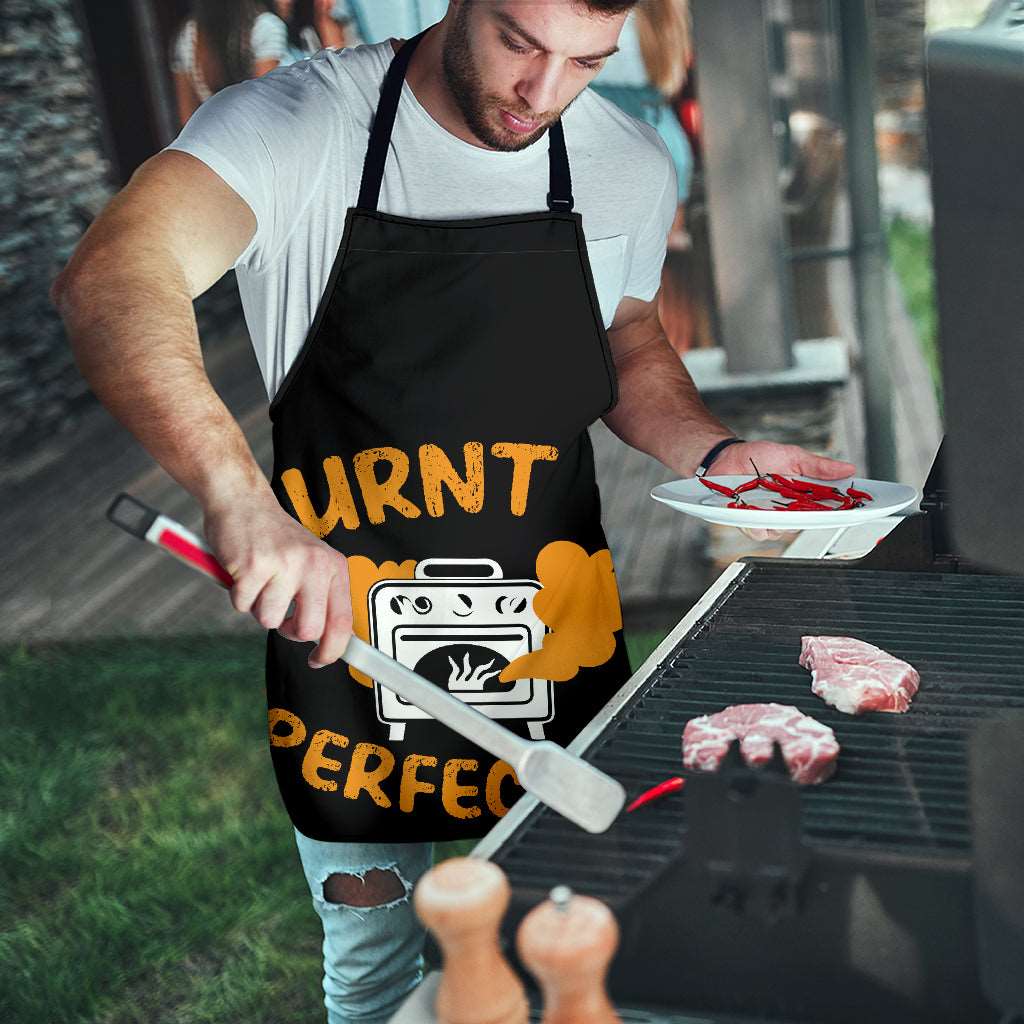 Burnt to perfection Funny Apron Universal Fit