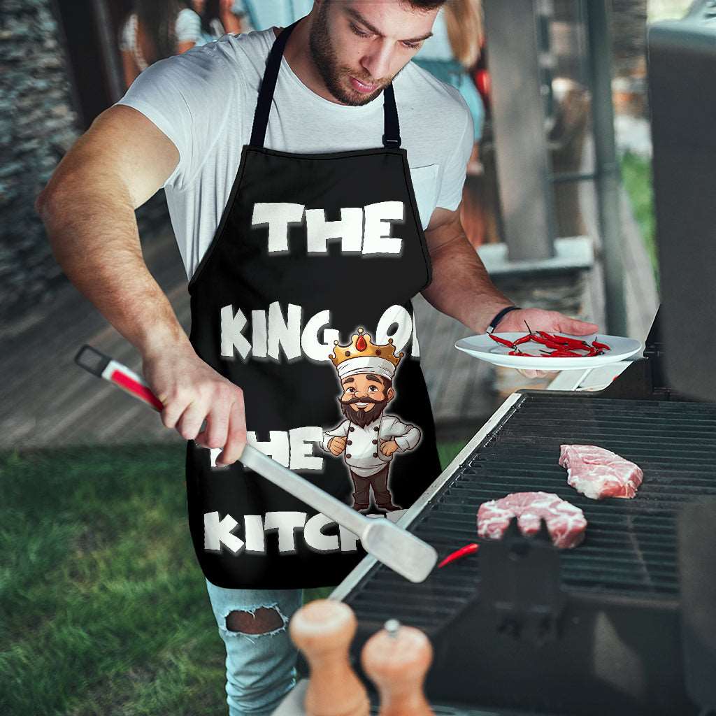 King of Kitchen Funny Apron Universal Fit