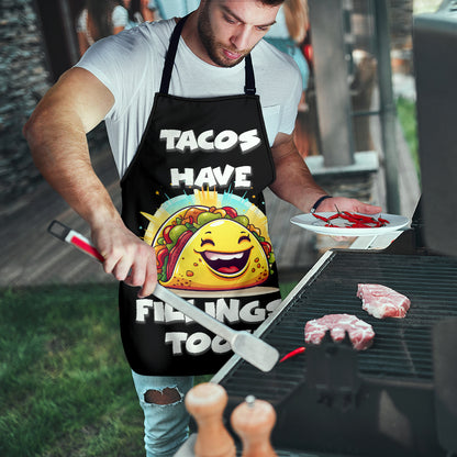 Tacos Fillings Funny Apron Universal Fit