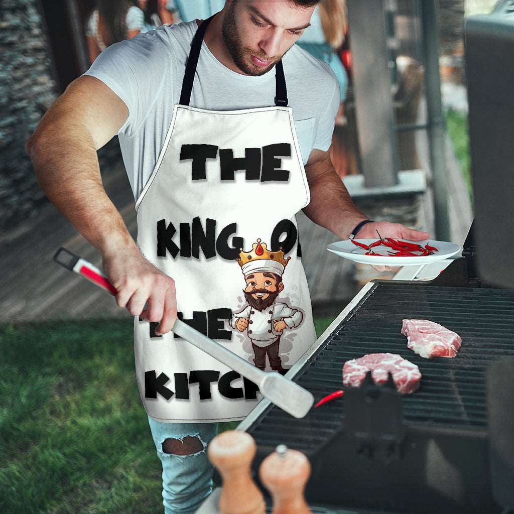 King of Kitchen Funny Apron Universal Fit