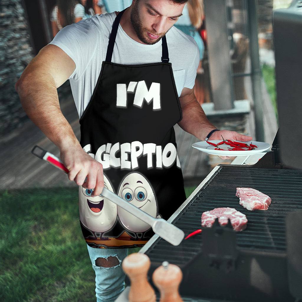 Eggceptional Funny Apron Universal Fit