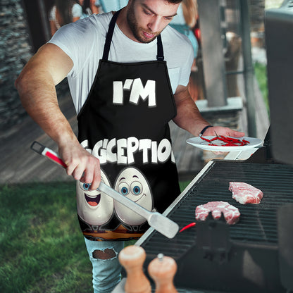 Eggceptional Funny Apron Universal Fit