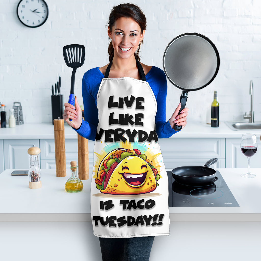 Taco Tuesday Funny Apron Universal Fit