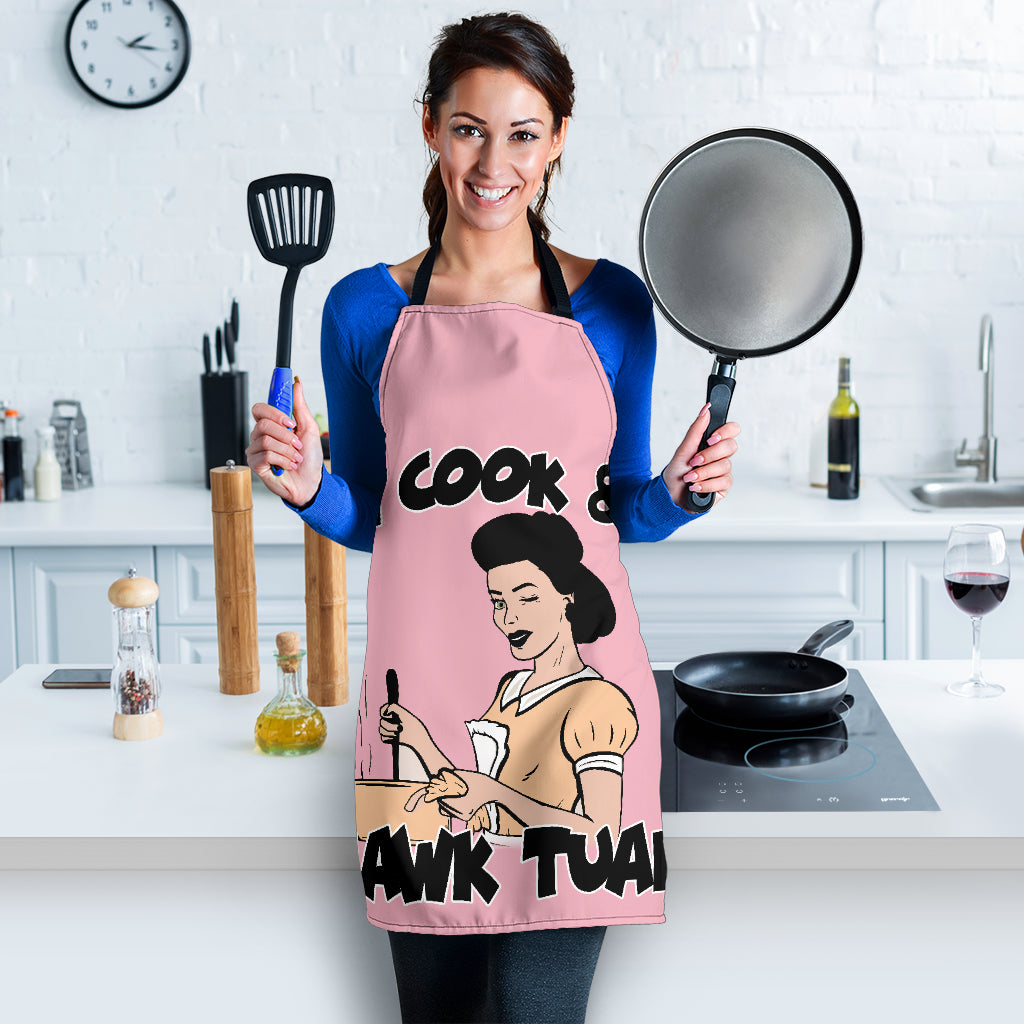 Hawk Tuah Funny Apron Universal Fit