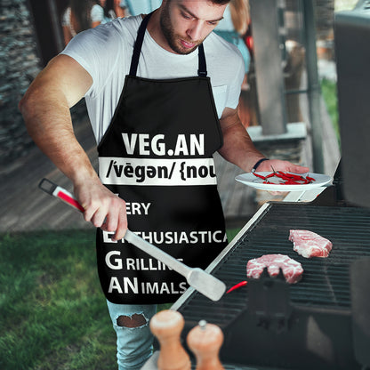 VEGAN Funny Apron Universal Fit