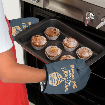 Cupcakes Funny Oven Mitts