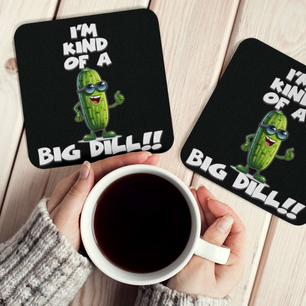 Big Dill Funny Coasters