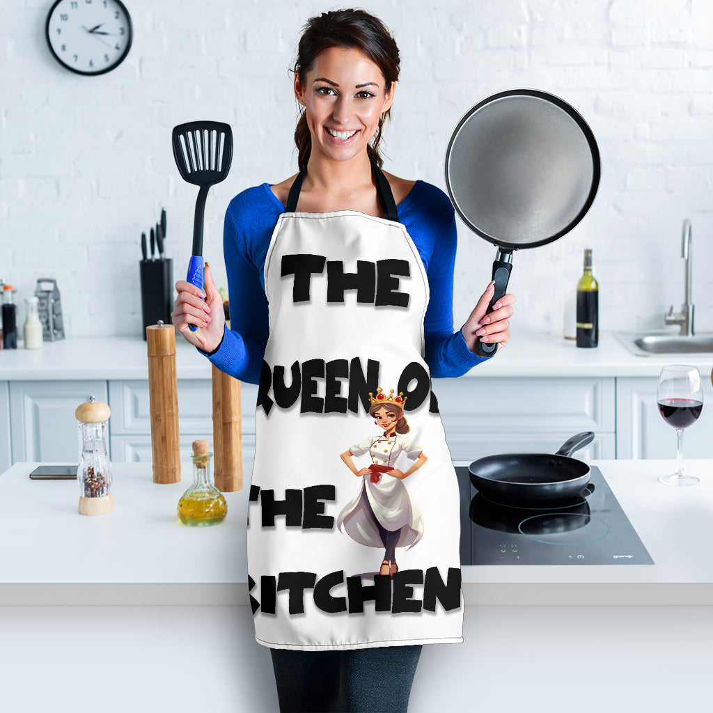 Queen of Kitchen Funny Apron Universal Fit