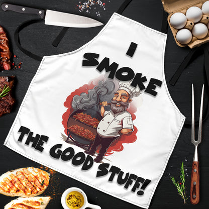 Smoke Stuff Black Funny Apron Universal Fit