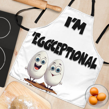 Eggceptional Funny Apron Universal Fit