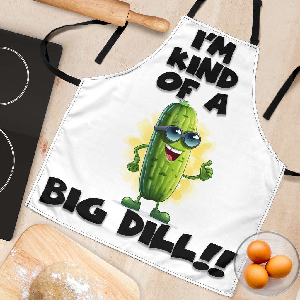 Big Dill Funny Apron Universal Fit