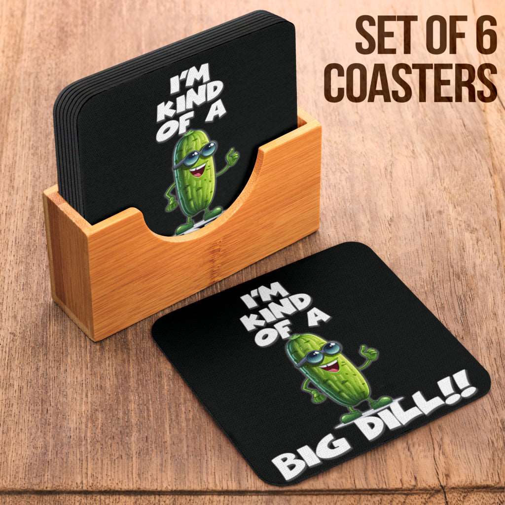 Big Dill Funny Coasters