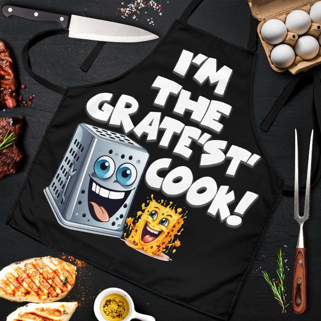 Grate Cook Funny Apron Universal Fit