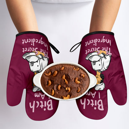 Secret Ingredient Funny Oven Mitts