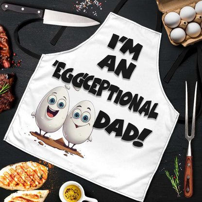 Egg Dad Funny Apron Universal Fit