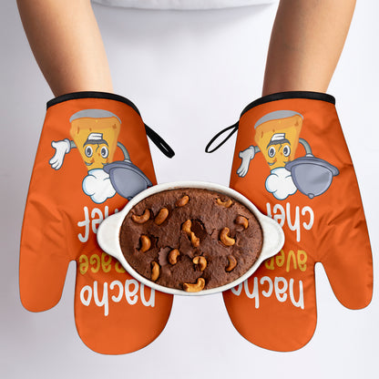 Nacho Funny Oven Mitts