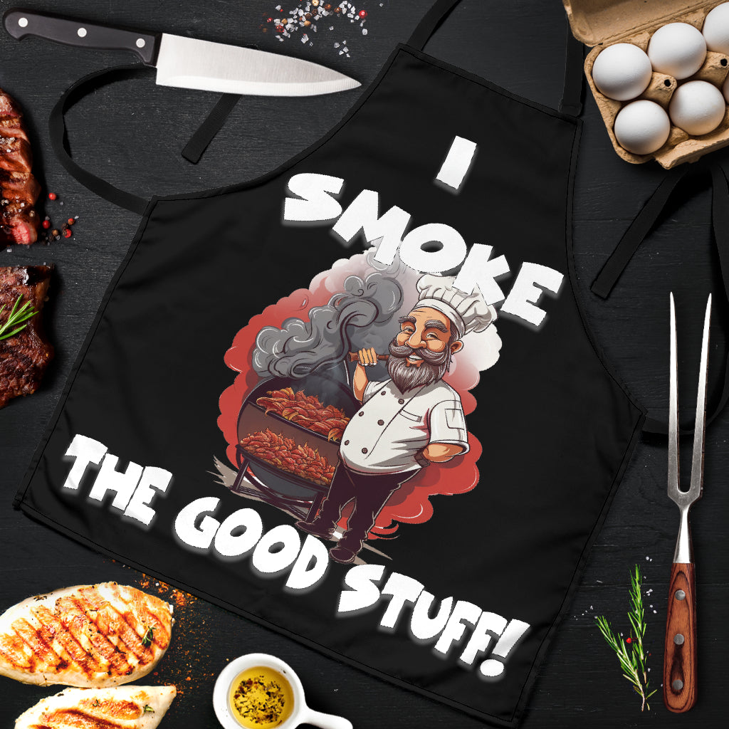 Smoke Stuff Black Funny Apron Universal Fit