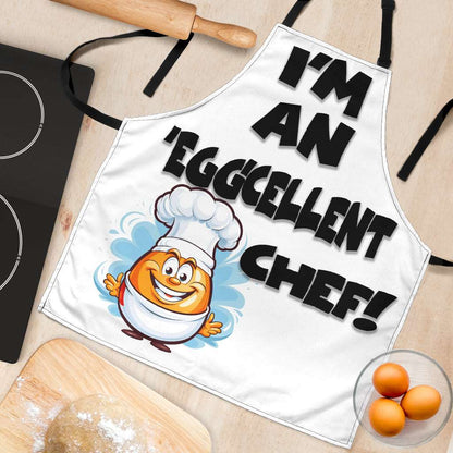 Egg Chef Funny Apron Universal Fit