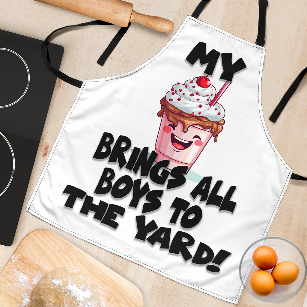 Milkshake Funny Apron Universal Fit