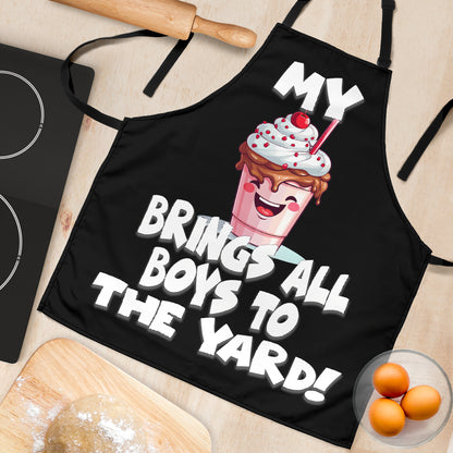 Milkshake Funny Apron Universal Fit