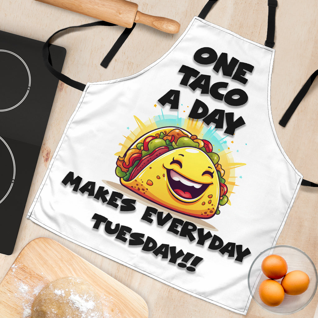 Tablier amusant Taco Tuesday 2, ajustement universel