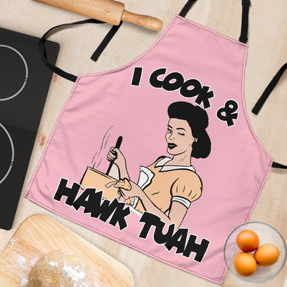 Hawk Tuah Funny Apron Universal Fit