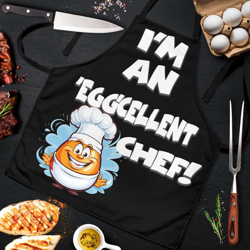 Egg Chef Funny Apron Universal Fit