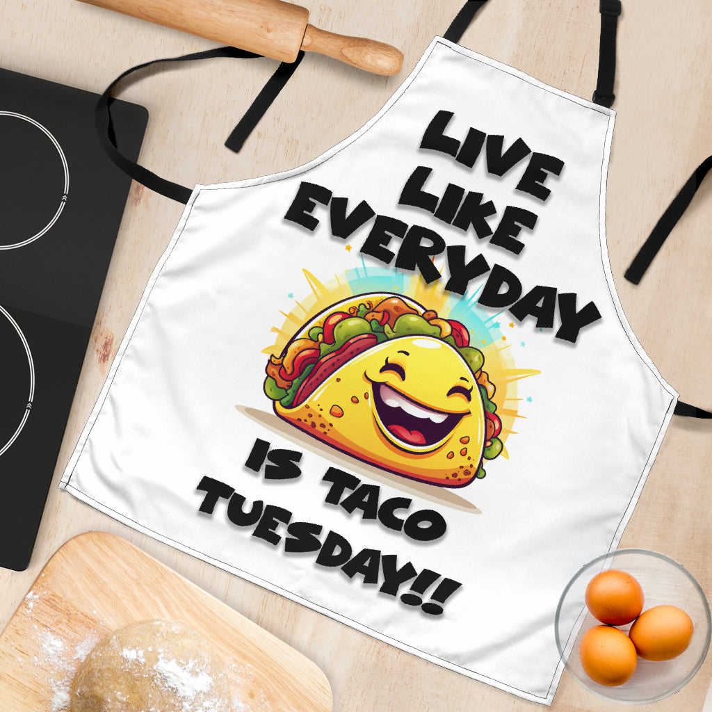 Taco Tuesday Funny Apron Universal Fit