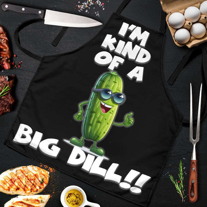 Big Dill Funny Apron Universal Fit