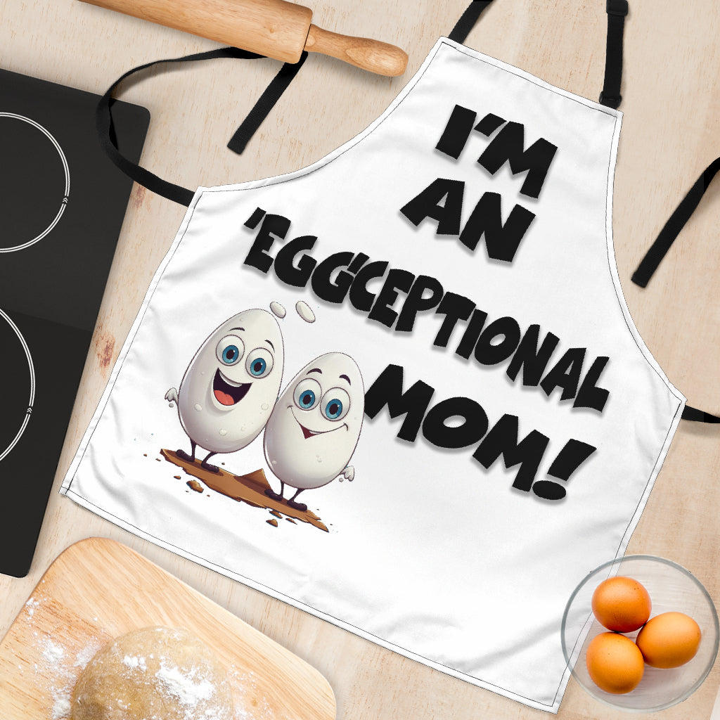 Egg Mom Funny Apron Universal Fit