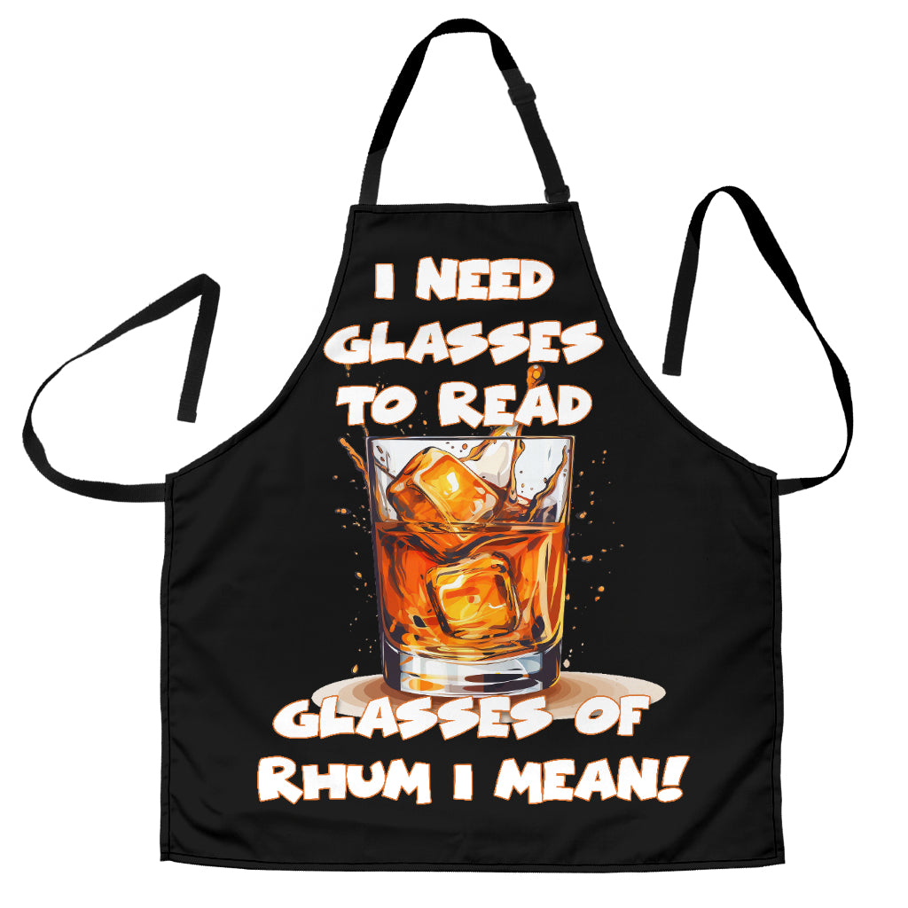 Rhum Themed Funny Aprons Universal Fit