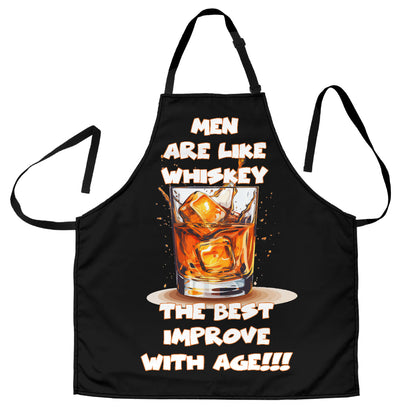 Whiskey Themed Funny Aprons Universal Fit