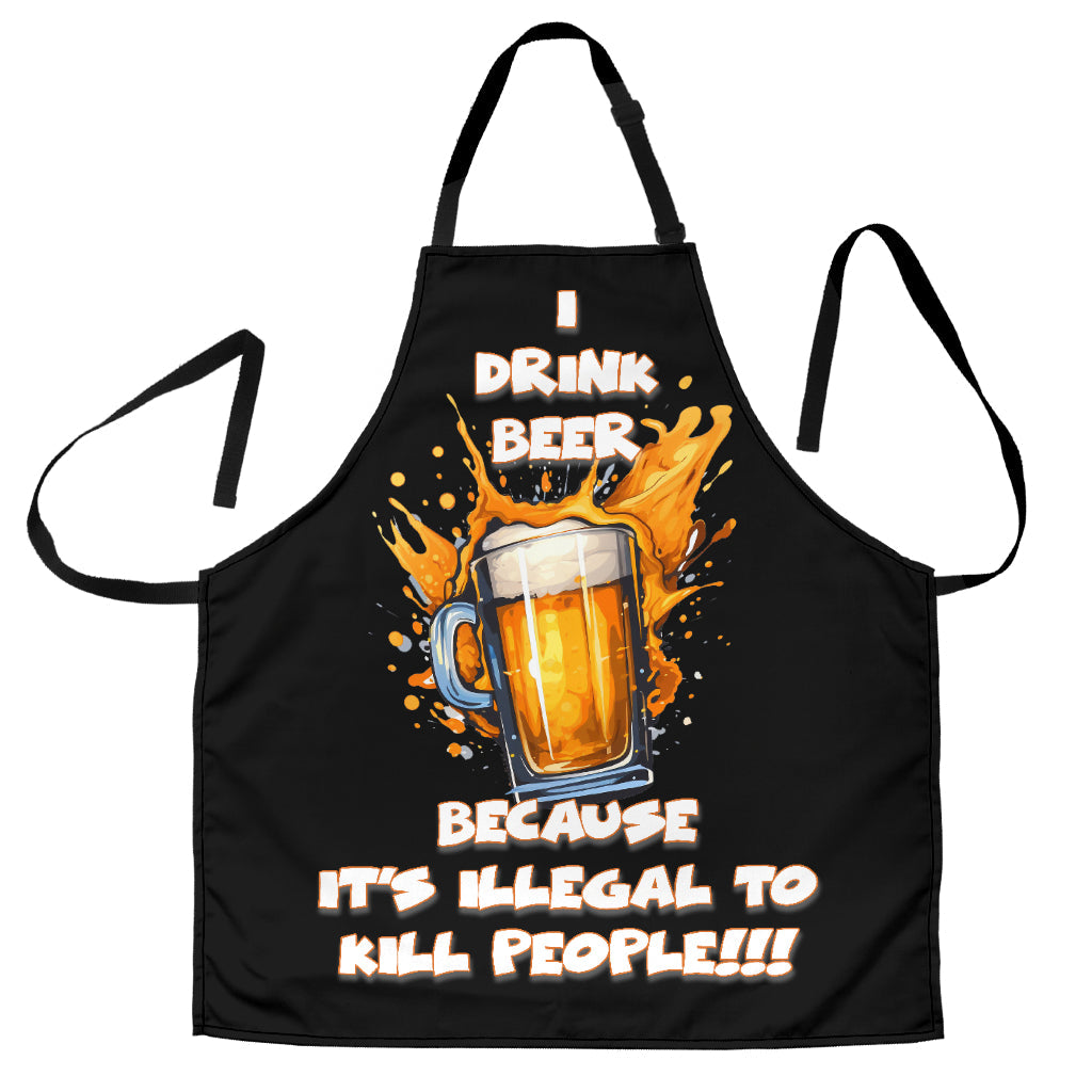 Beer Themed Funny Aprons Universal Fit