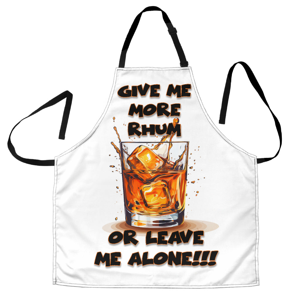 Rhum Themed Funny Aprons Universal Fit