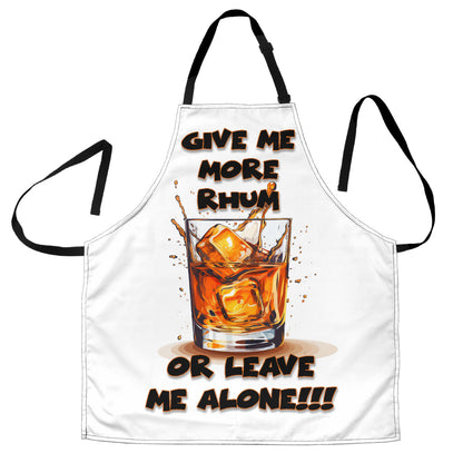 Rhum Themed Funny Aprons Universal Fit