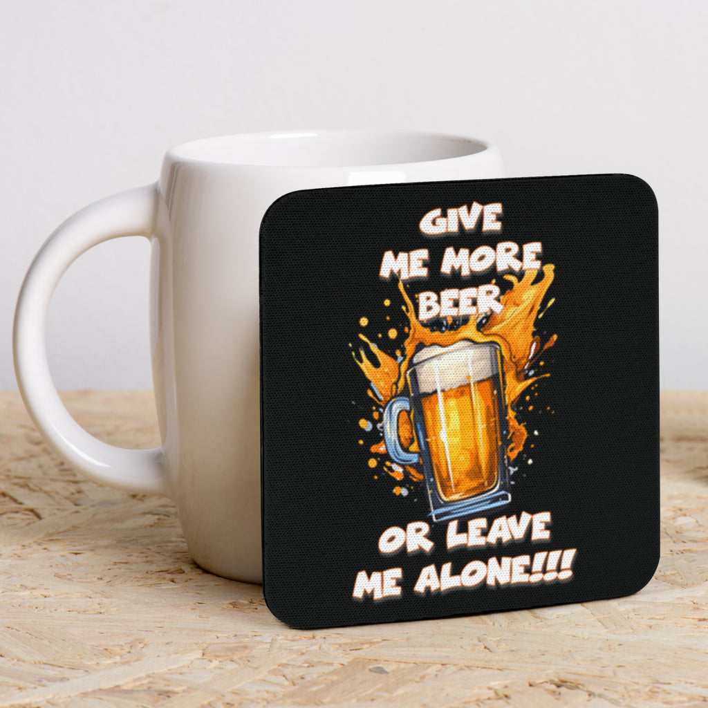 Beer Themed Funny Coasters (Pack of 6)