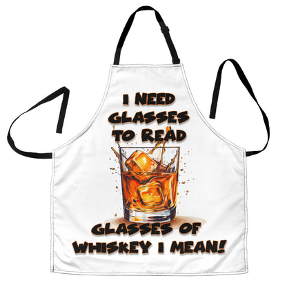 Whiskey Themed Funny Aprons Universal Fit